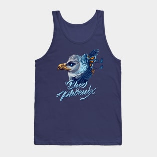 Blue phoenix Tank Top